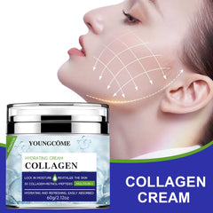 Collagen Facial Moisturizer,Moisturizer anti Wrinkle Retinol Moisturizer Face Cream anti Aging Whitening Cream Face
