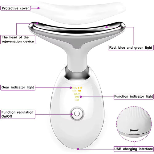 7-in-1 LED Photon & EMS Sculpting Massager